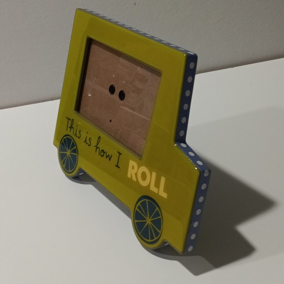 Green Truck-Shaped Photo Frame, Cute and Fun Photo Picture Frame - Picture 4 of 5